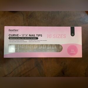 Beetles Curve Nail Tips - 16 Sizes